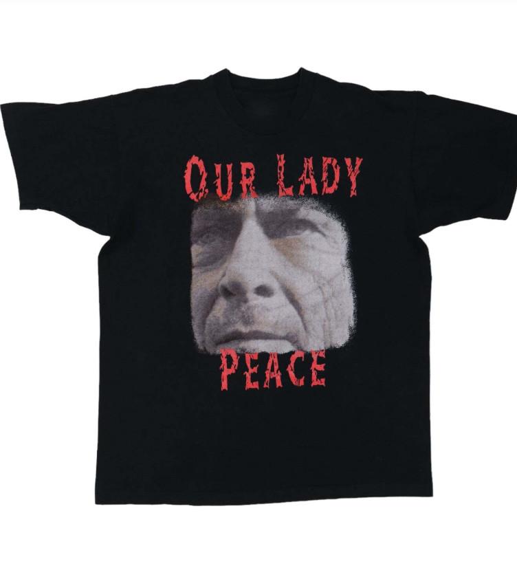 

Vintage Our Lady Peace Band Black T-Shirt S To 5XL WA915 5XL різнокольоровий
