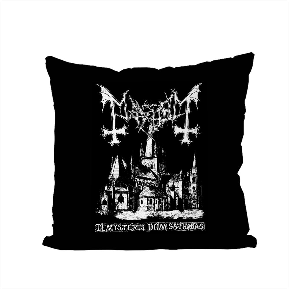 Band MMayhem Pillow Case For Car Sofa Decorative Home Doublesided Print Plush Square Throw Pillow Cushion Cover