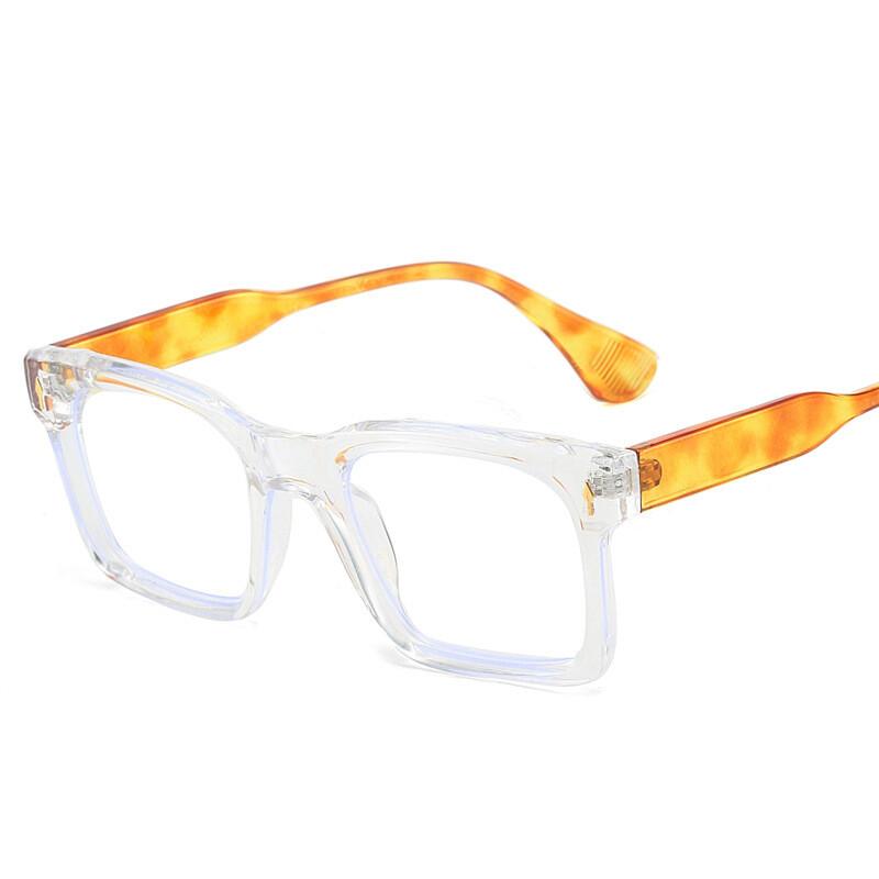 Blue Light Men's Reading Jet Brand Rivets Classic Rectangular Spectacle Luxurious Square Rectangle Designer Retro Black Blocking Presbyopic Eyewear