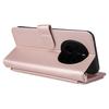 For Honor Magic7 5G Wallet Case with Shoulder/Wrist Strap Leather Phone Cover Stand