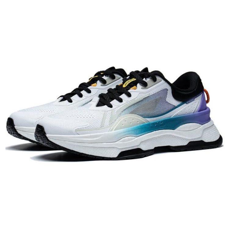 Li Ning Exceed 7 Comfortable Cushioning Slip Resistant Abrasion Resistant Breathable Low top Casual Shoes Men's AGLT091-5
