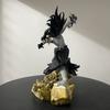 24cm Bleach Anime Ichigo Kurosaki Moonless Combat Figure Statue Model Collectible Desktop Decoration Gift for Boys