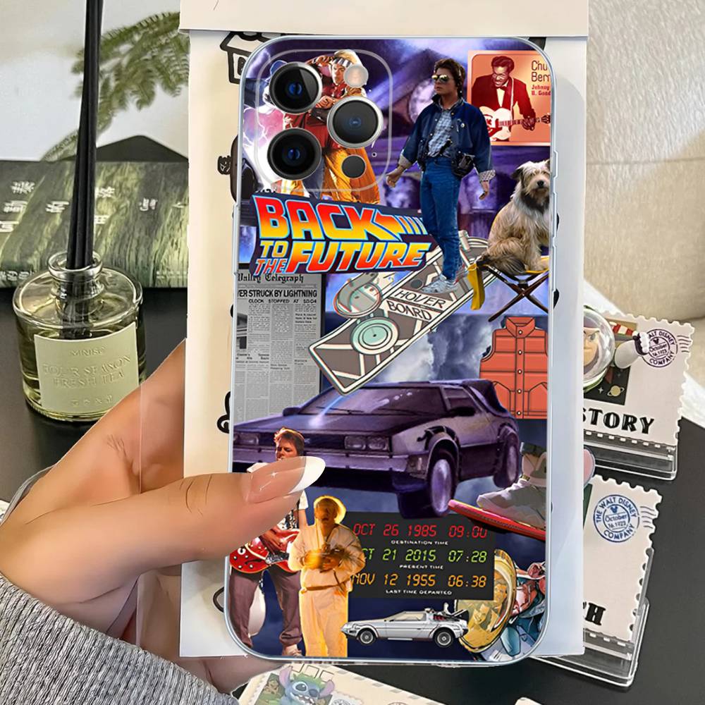 

Чохол для телефону Movie Back To The Future Для IPhone 17 Air 16 Pro Max 15 14 13 12 11 Plus iPhone 15 pro