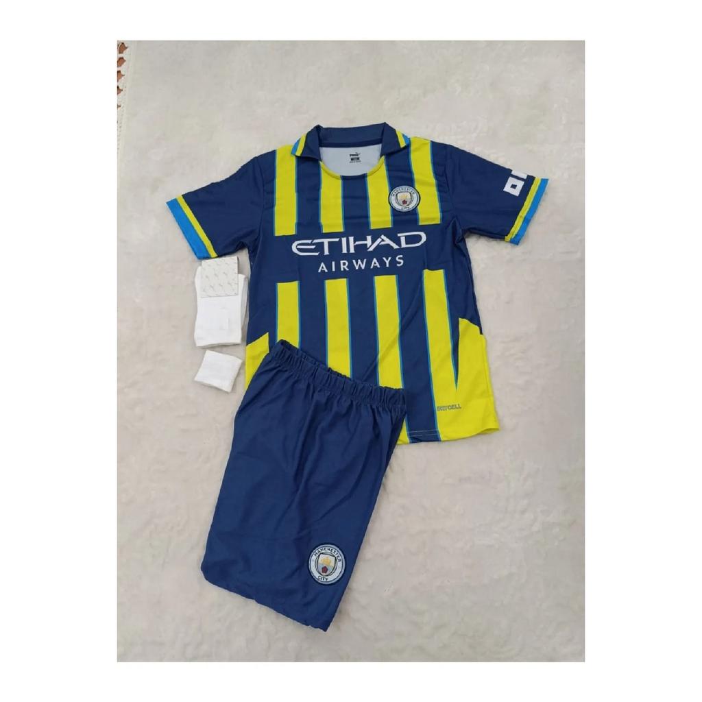 2024-25 Haaland New Season Home Jersey Kids Set Of 4