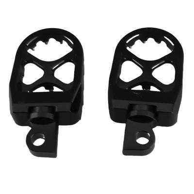 Universal Motorcycle Footrest Foot Pedal 10mm Install Dia CNC Aluminium Alloy