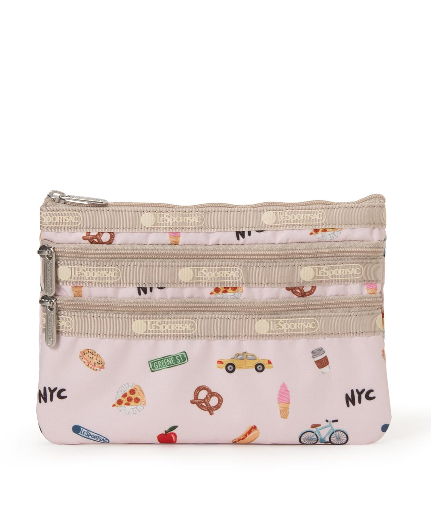 3ZIP Icons Pink COSMETIC/7158/NYC