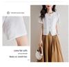 Women's Chic Linen Short-Sleeve Summer Shirt