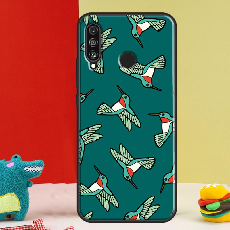Hummingbird For Huawei Nova 12i 12s 11i 5T 9 10 SE Y91 Y90 Y60 Y70 Y72 Y61 P60 Pro P20 P40 P30 Lite Case