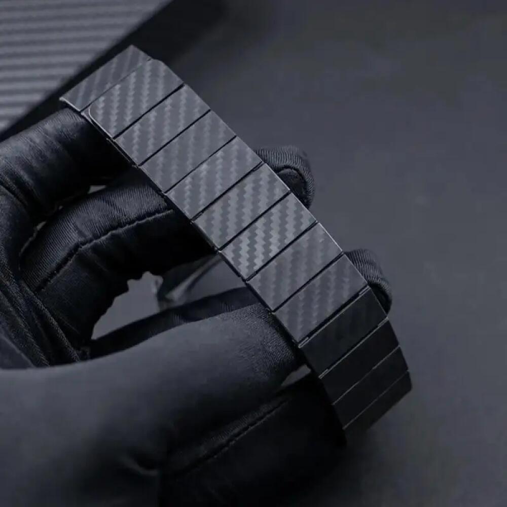 For Huawei Watch Fit 2 Carbon Fiber Watch Band Magnetic Wrist Strap