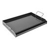 VEVOR Carbon Steel Griddle, 24x16 inch Universal Flat Top Rectangular Plate, Gas Grill Griddle for BBQ Grill, Teppanyaki