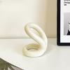 Creative Ins Ceramic Premium Feeling Cream Wind Desktop Pen Holder Makeup Brush Dresser Shelf Storage Cylinder Ornament