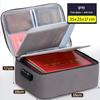 Travel Document Organizer with Combination Lock - Convenient and Secure Storage Wallet