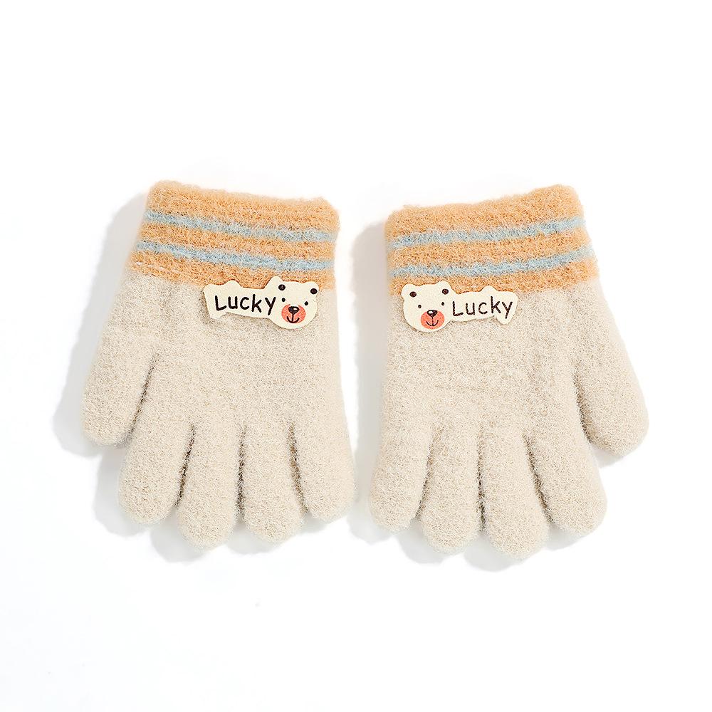 Fingerless Winter Gloves for Kids - Cute, Cozy, Cold-Proof, Five-Finger Design