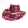 Western Cowboy Hat Women's Tibetan Old Retro Jazz Hat Men's and Women's Outdoor Travel Sunscreen Sunshade Mountaineering Hat