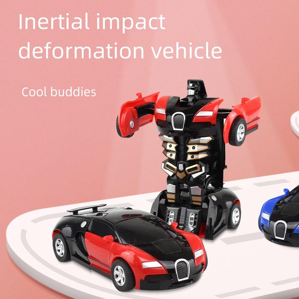 Nové Jednokľúčové Deformačné Autíčka Automatická Transformácia Robot Plastový Model Auta Zábavné Odliatky Hračka Pre Chlapcov Úžasné Darčeky Detská Hračka