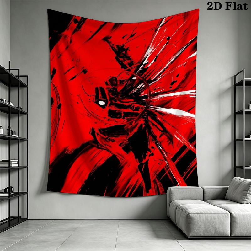 ULTRAKILL Wall Tapestry Aesthetic Wall Hanging Printed Fabric Blanket Decorative Tapestries for Bedroom Living Room Home Decor