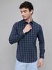 Men Regular Fit Blue Shirt