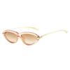 Retro Cat Eye Women'S Sunscreen Sunglasses Metal Pc Versatile Rope Knot Street Outdoor Photo Sunglasses