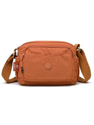 Women's Versatile Lightweight Water-Repellent Nylon Crossbody Bag