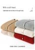 Women's 100% Pure Cashmere Cardigan - Round Neck, Long Sleeve, Button-Up Knit Sweater for Spring and Autumn