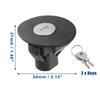 Fit For Ford Fiesta Focus F-150 Car Fuel Gas Tank Locking Cover Cap With Keys Auto Accessories Plastic Black #8U5Z-9C268-B