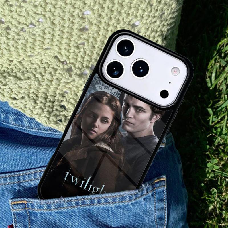 TV Twilight Bella Edward Phone Case For iPhone 17 AIR 16 Pro Max 15 14 Pro 11 12 13 Shockproof Silicone Cover