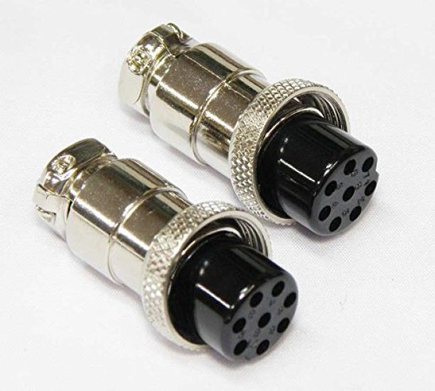 

MIC-8P разъем для микрофона 8-контактный, комплект из 2 шт.