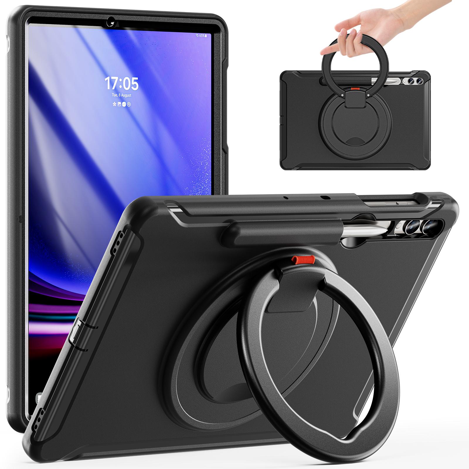 

Case Universal For Samsung Tab S10 S9 S8 S7 Plus FE 12.4 SM-X820 826 X810 816 X610 616 X800 806 T970 975 976 T730 735 736 Cover S10 Plus SM-X820 826 чёрный