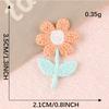 Embroidery Label Sunflower Diy Hand Account Accessories Patch Cloth Sticker Jewelry Hair Accessories Cloth Sticker Water Soluble Embroidery Sticker