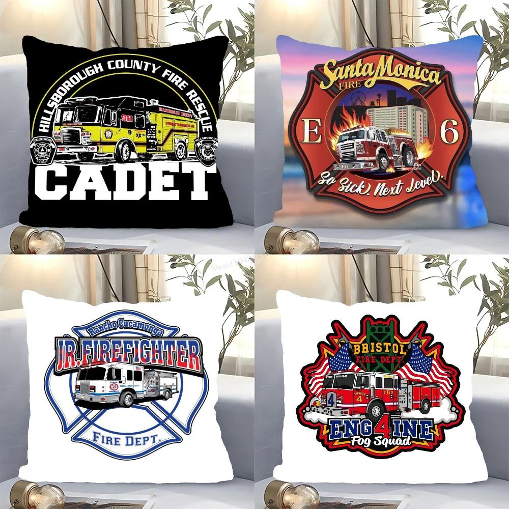 1pc Cartoon Car Pillow Case Square Bedroom Sofa Leisure Comfort Cushion Car Living Room Home Decoration