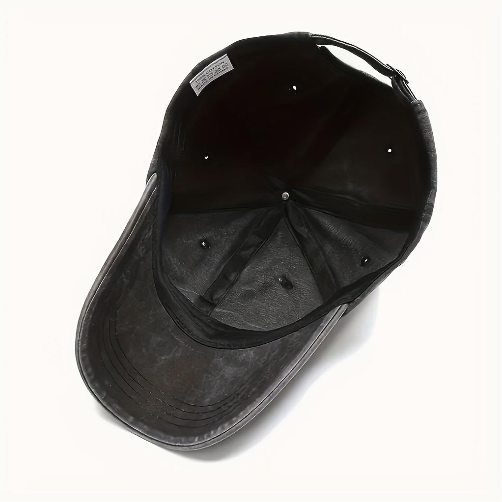 [Casual Rebound Sports Cap] Cool Hippie Curved Brim Baseball Cap, Wake Up Sexy Hell Print Imitation Old Cotton Trucker Cap, Casu
