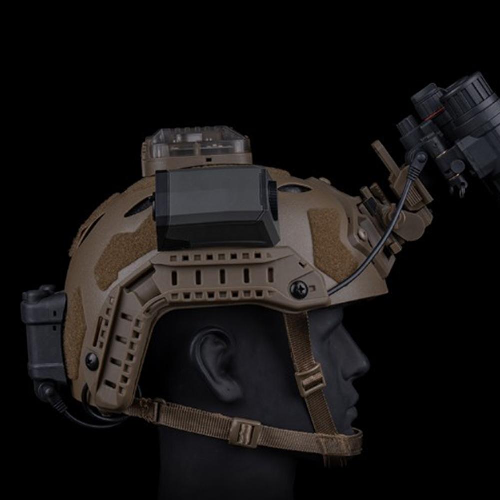 Battery Box Retention System Helmet Accessories Adjustable Helmet NVG Battery Pouch Dummy Model for AN/PVS31 Battery Case