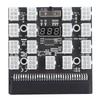 Server Power Converter Board 12V MOS LED Display Stable Safe Power Supply Board Adapter for Server Power