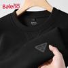 Baleno Men's Loose Fit Triangle Graphic Crewneck Sweatshirt