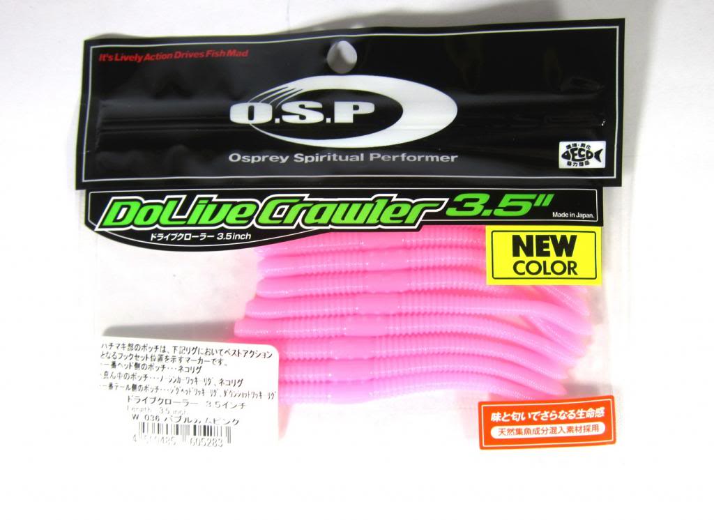 

OSP Soft Lure Dolive Crawler 3,5 дюйма W-036 (5283)