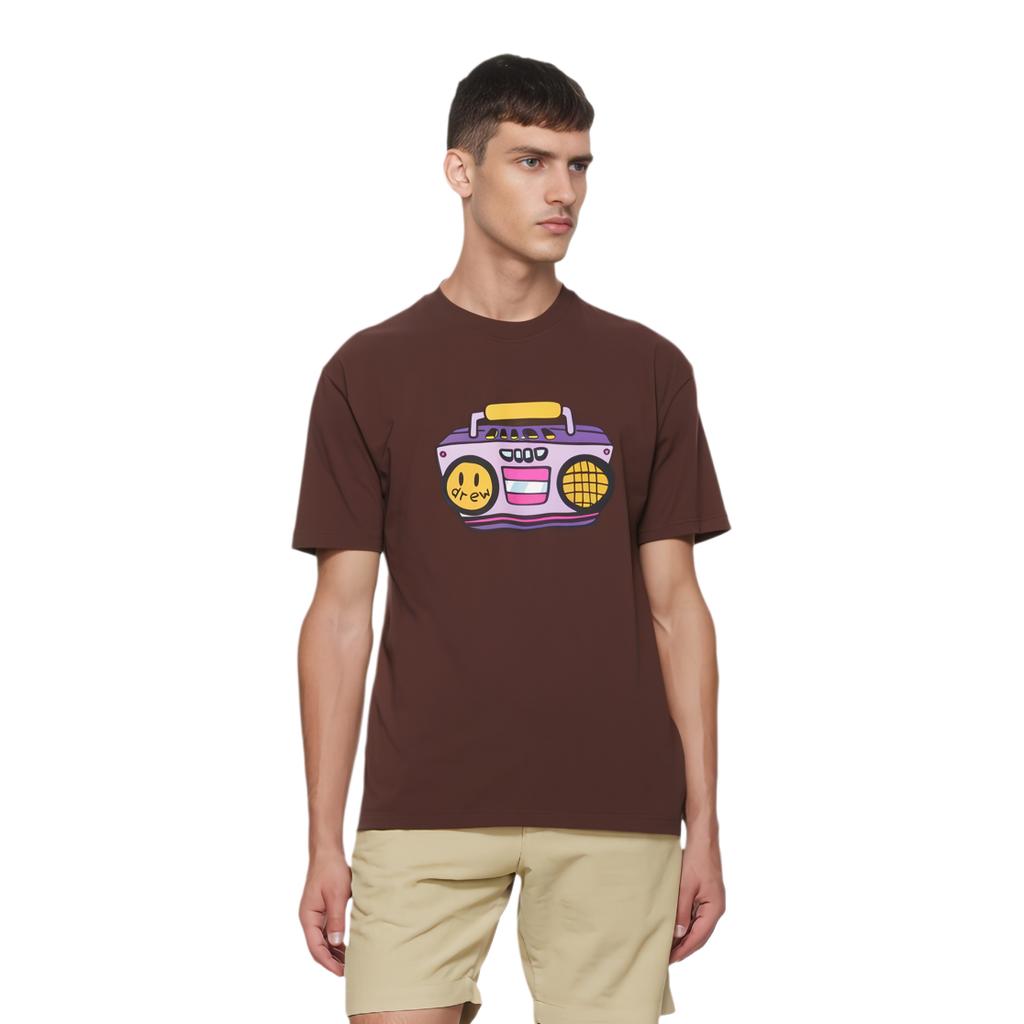 Drew House FW23 T Shirt Unisex Brown DH-HJ2121-BBCH