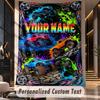 Monster Truck (36) Theme Custom Tapestry Personalized Custom Name Text Wall Hanging Tapestry Home Decor Background Cloth