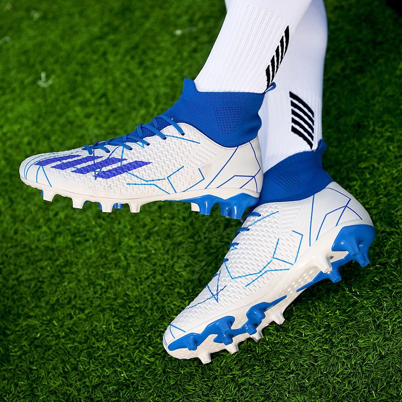 

Falcon новые бутсы с высоким верхом бутсы с длинными шипами бутсы с поврежденными шипами специальные тренировочные бутсы футбол мужчины 35