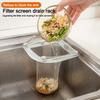 Anti-block Sink Filter Shelf Triangular Kitchen Sink Filter Bag  Kitchen Accessories