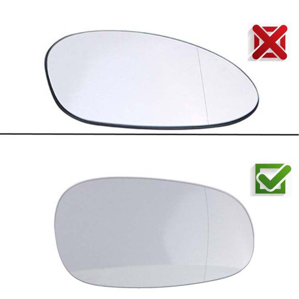 Left Right Wide Angle Heated Mirror Glass For BMW 3 Series E91 E90 E92 E93 LCI Sedan Facelift 318d 320d 320i E80 E81 E87