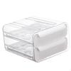 Clear Egg Storage Organizer for Refrigerator - Holds 32 Eggs