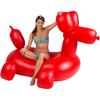 Huge Inflatable Balloon Animal Pool Float, Over 4 Feet Wide, Unbreakable Latex Tube, Inflatable Swim Ring for Outdoor Summer Poo