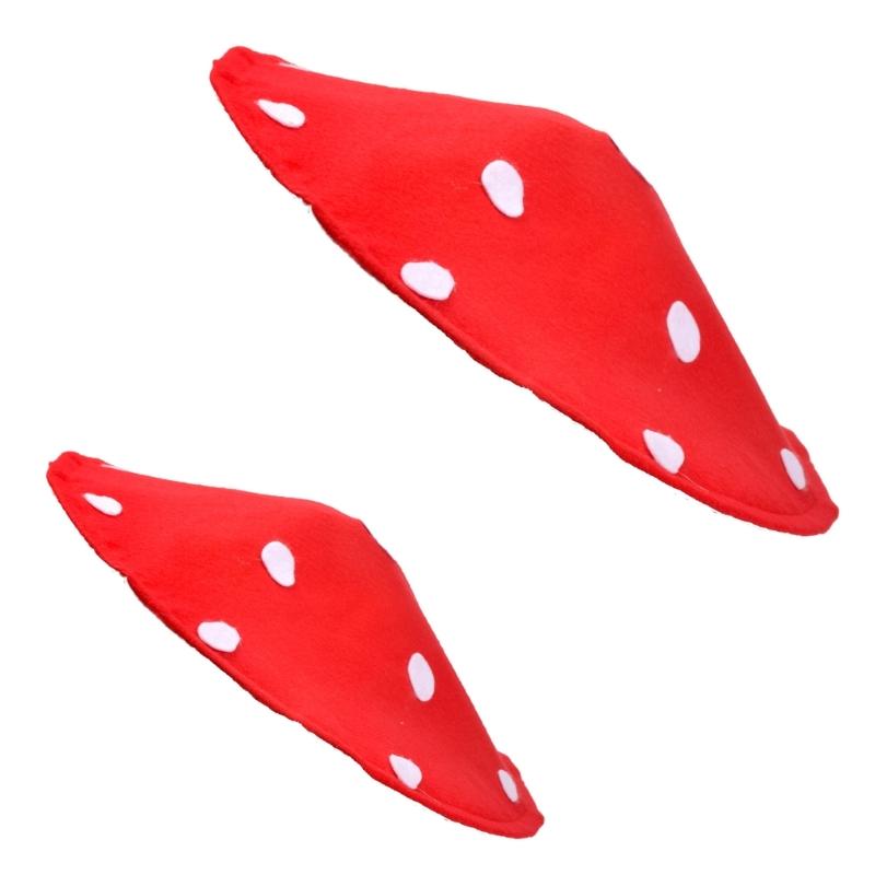Halloween Mushroom Hat Headgear Adorkable Funny Head Cover for Masquerade Halloween Adorkable Cartoon Hat Headgear