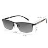 Reading [PLOPLO] Bifocal/Progressive Glasses/Sunglasses (Black, 1.5)