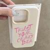 Easy Motivational Quote Design Phone Case For iPhone 17 Pro Max 16 Plus 15 Pro 14 13 12 11 XR 17Air Lychee Textur Soft Cover