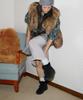 Khiho Lacero Shearing Fur Boots Black