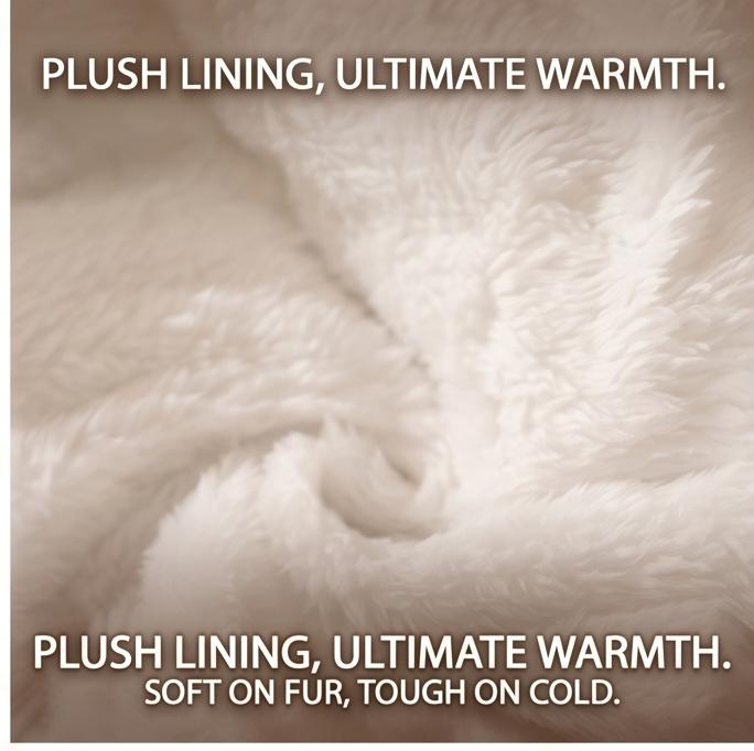 Thick Polar Bear Four-Legged Dog Winter Coat, Warm Cotton Outfit for Small Breeds, No Leash Included, S-2XL Cold Weather Wear