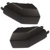 2pcs Matte Black Front Bumper Corner End Cap Pad for Toyota FJ Cruiser 2007 2008 2009 2010 2011-2014  Version 52422-35060