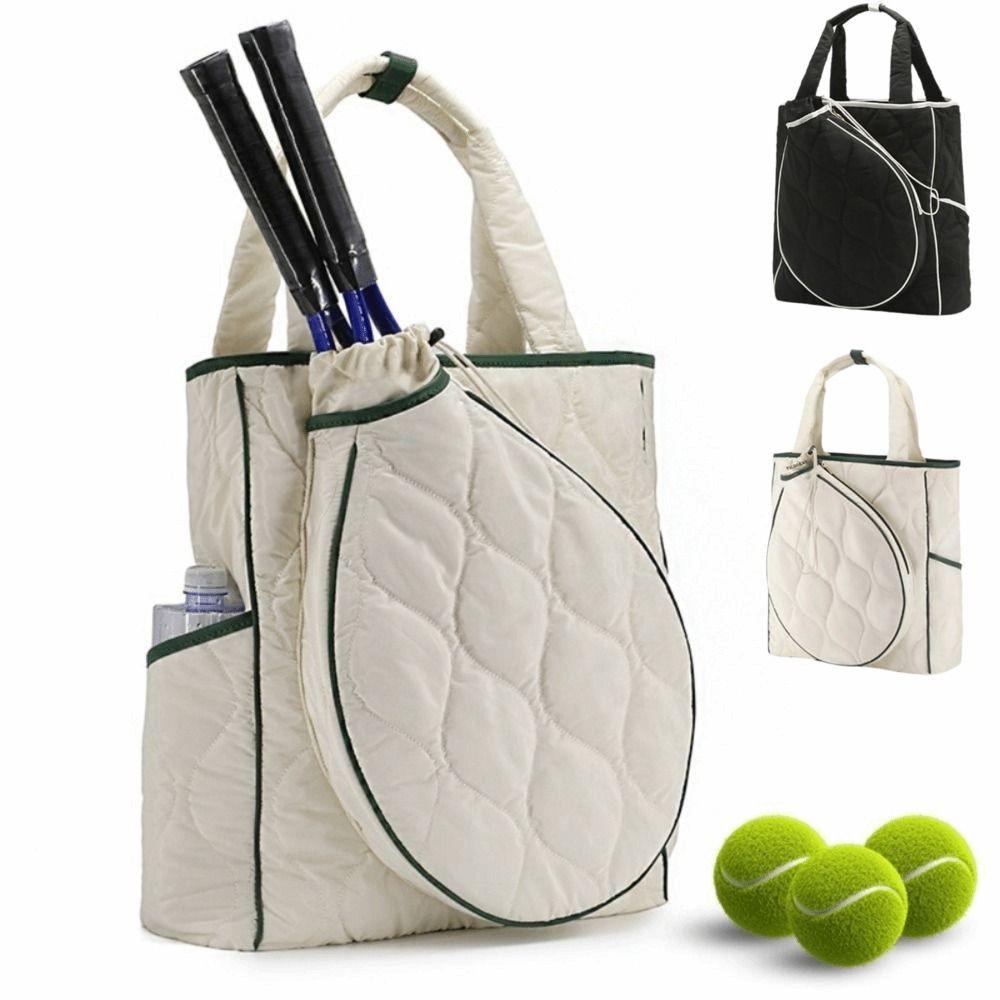 Extra-Large Tennis Racket Backpack Lightweight Shoulder Bag Stylish Tennis Tote Bag  Gym