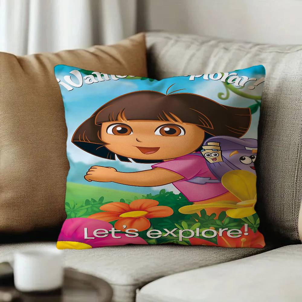 Cartoon DDora The EExplorer Pillow Anime Pillow Sofa Bed Head Pillow Cover Cushion Cover x cm Fashion